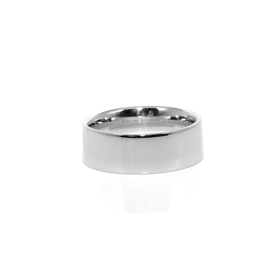 Solid Gold Flat Band Ring