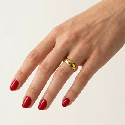 Solid Gold Classic Wedding Band Ring