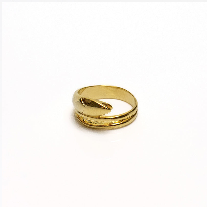 Bague Serpentine en Or 18K, 20K et 22K | Or Massif, Prix au Poids, Fabriquée à Montréal