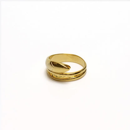 Bague Serpentine en Or 18K, 20K et 22K | Or Massif, Prix au Poids, Fabriquée à Montréal
