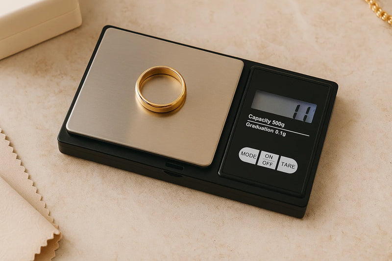 Gold jewelry craftsmanship