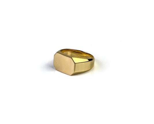 Gold Signet Ring | Solid Gold Ring Priced by Weight in Canada