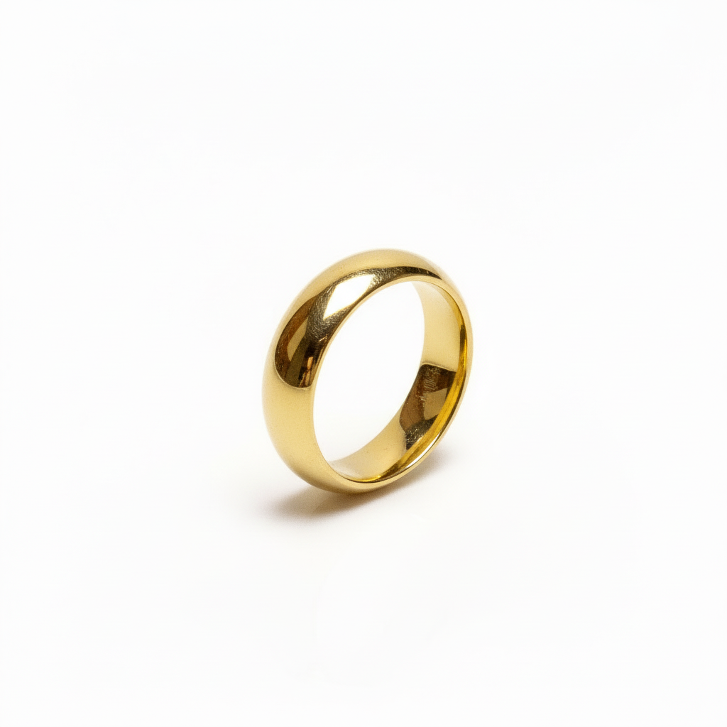 Solid Gold Classic Wedding Band Ring