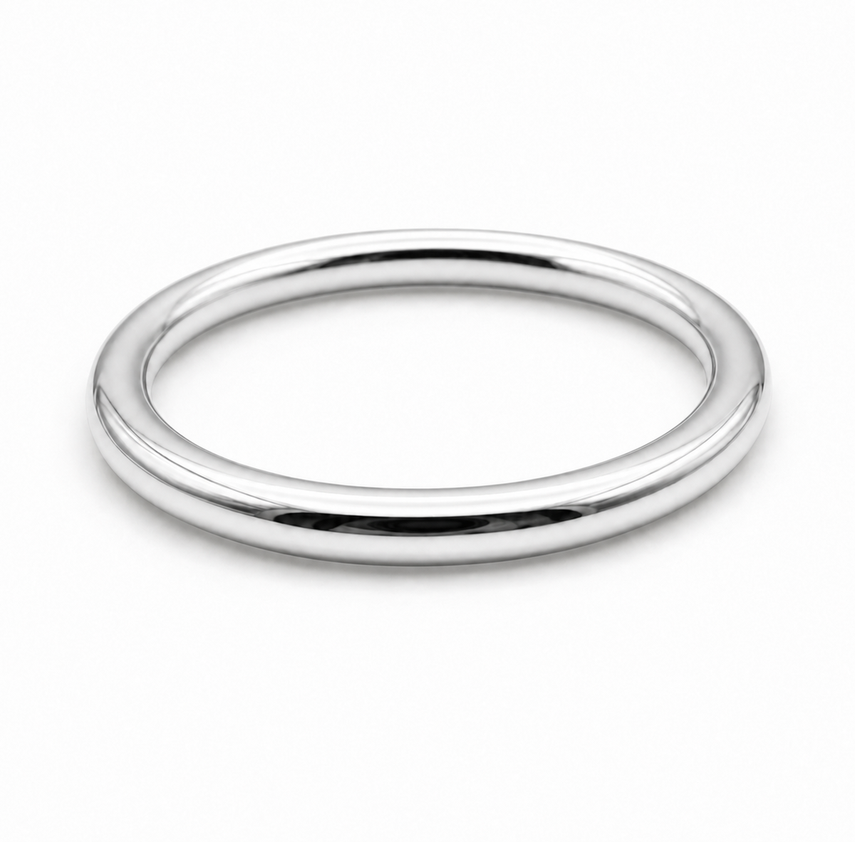 Solid Gold Round Ring 3mm